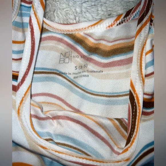 ⚠️🎀BIG $2 SALE!!⚠️🎀 Stripe no boundaries tank top - Picture 4 of 4